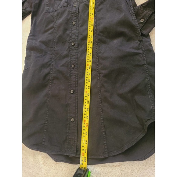 Everlane The Modern Utility Shirtdress Cotton Twill Button Front Long Sleeve 0 - Picture 5 of 7